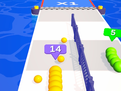 Gioco Sfida del colore dei serpenti  in linea