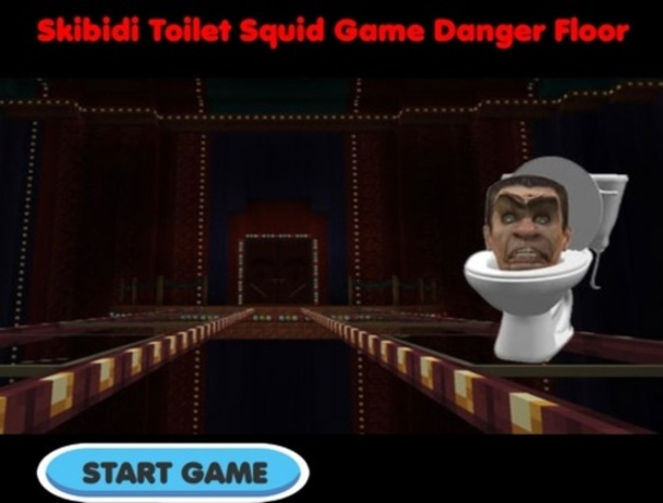 Gioco Skibidi Toilet Squid Game Danger Floor in linea