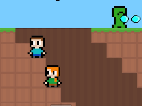 Gioco McBros Pixelcraft in linea