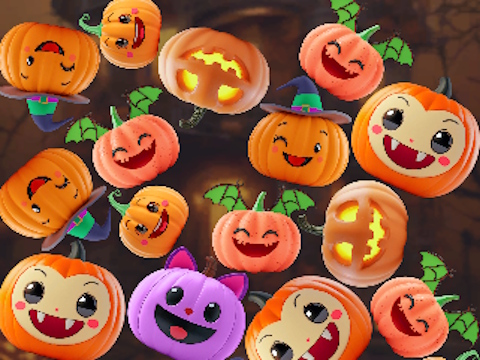 Gioco Merge Pumpkins: Halloween! in linea
