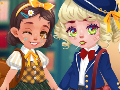 Gioco Giornata scolastica vintage di Toddie  in linea