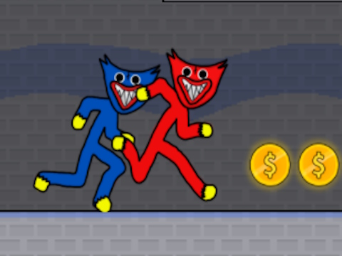 Gioco Duo di feste Huggy Stickman  in linea