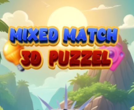 Gioco Puzzle 3D match misto  in linea