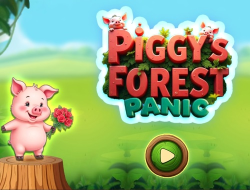 Gioco Il panico della foresta di Piggy  in linea