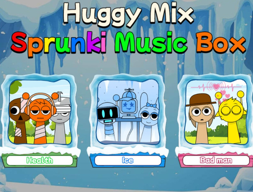 Gioco Box musicale di Huggy Mix Sprunki  in linea