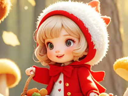 Gioco Puzzle puzzle: piccolo cappuccio rosso  in linea
