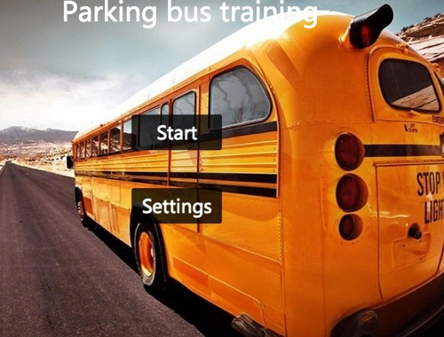 Gioco Allenamento di autobus per il parcheggio  in linea