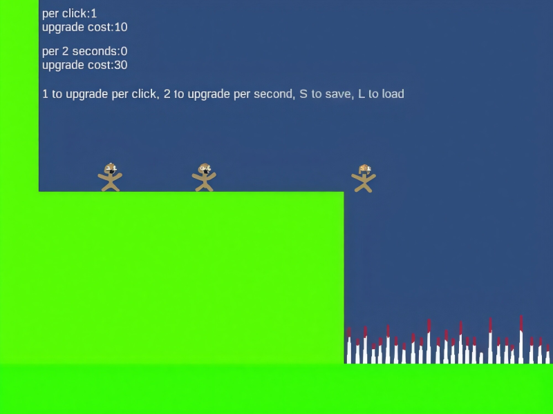 Gioco Spingi le persone da un clicker di scogliera  in linea