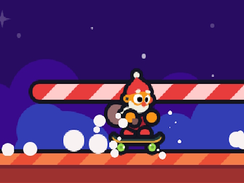 Gioco Kickflip Babbo Natale  in linea
