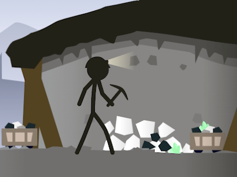 Gioco Simulatore di mining stickman  in linea