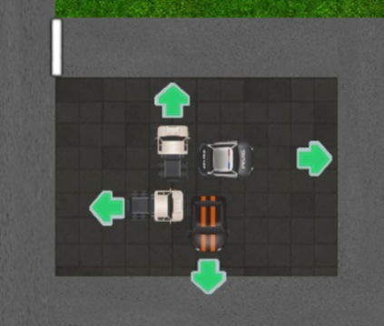 Gioco Parcheggio per auto 12  in linea