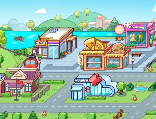 Gioco Avatar World Dream City in linea