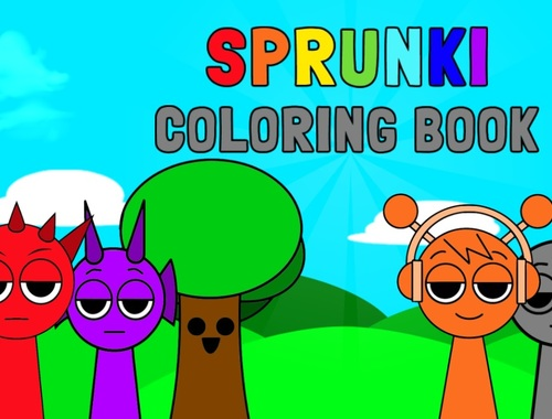 Gioco Libro da colorare di Sprunki  in linea