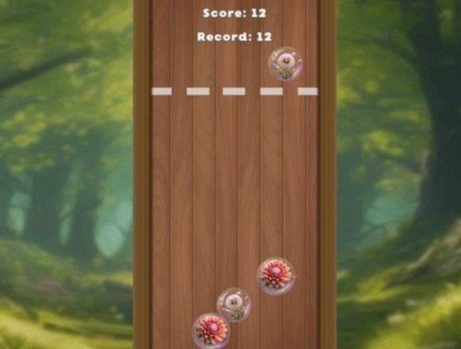 Gioco Unisci i fiori in bolle 2048!  in linea