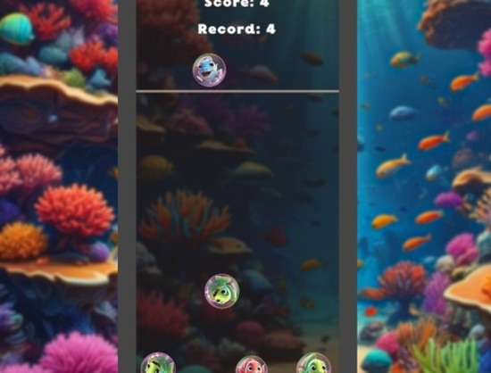 Gioco Unisci il pesce nel 2048!  in linea