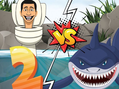 Gioco Thark Hungry vs Skibidi 2  in linea