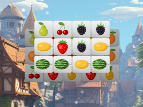 Gioco Frutti di piastrelle  in linea