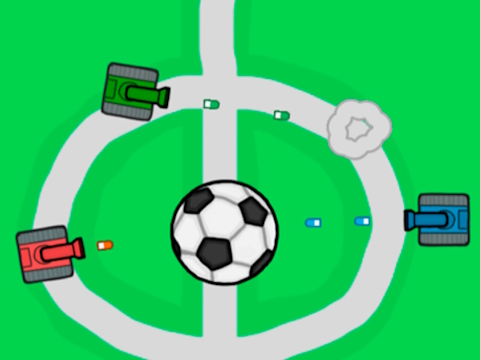 Gioco Tank Soccer Battle 1 2 3 4 Player in linea