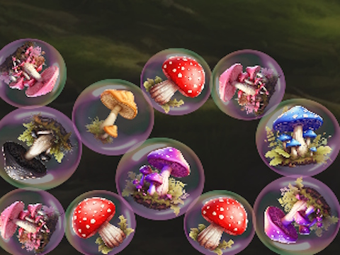 Gioco Mergemushrooms: 2048! in linea