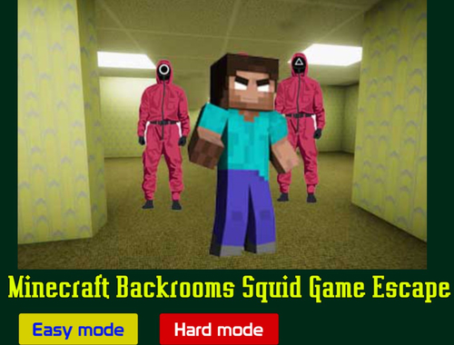 Gioco Minecraft Backrooms Squid Game Escape in linea