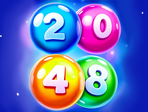 Gioco 2048 palline di abbinamento  in linea