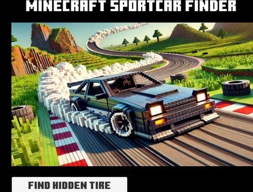 Gioco Minecraft Sportcar Finder in linea
