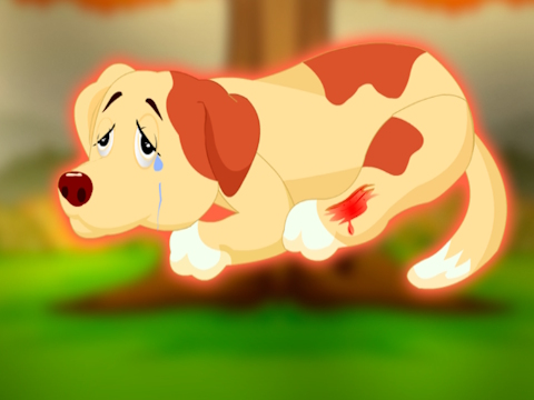 Gioco Aiuto al cane da compagnia ferito  in linea