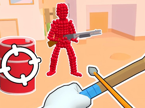 Gioco Stickman Archer: sparare frecce a Reds  in linea