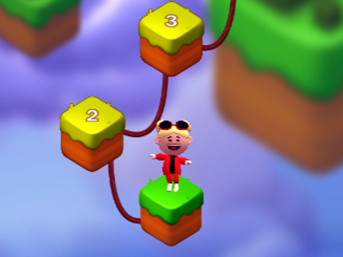 Gioco Forma attorcigliata  in linea