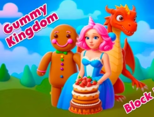 Gioco Puzzle del blocco del regno gommoso  in linea