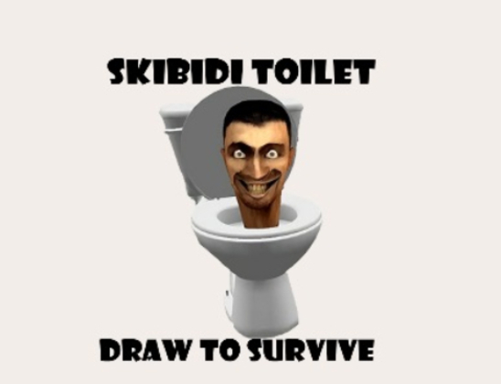 Gioco Disegno del bagno Skibidi per sopravvivere  in linea