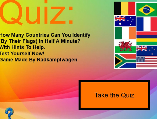 Gioco Quiz Flag Easy Easy Easy  in linea