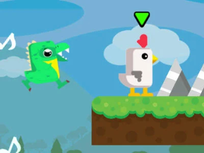 Gioco Gara di urla di pollo  in linea