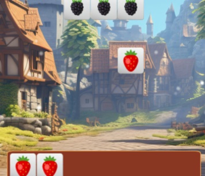 Gioco Frutti di piastrelle  in linea