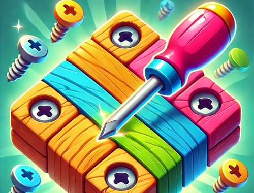 Gioco Svitare il puzzle di legno  in linea