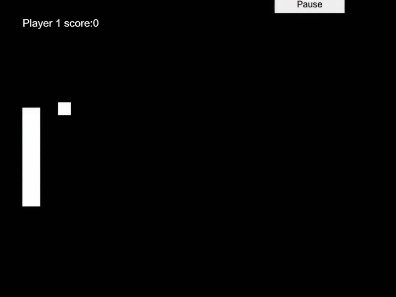 Gioco Semplice più classico pong  in linea