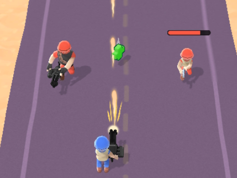 Gioco Corri e la pistola distruggi tutto  in linea