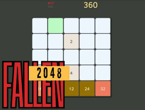 Gioco Caduto 2048  in linea