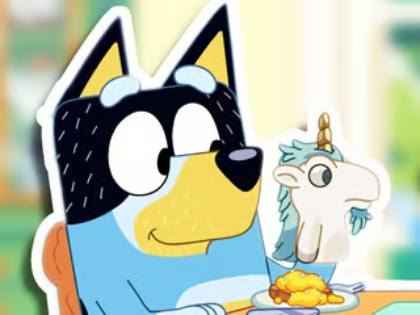 Gioco Puzzle puzzle: tempo giocattolo bluey  in linea