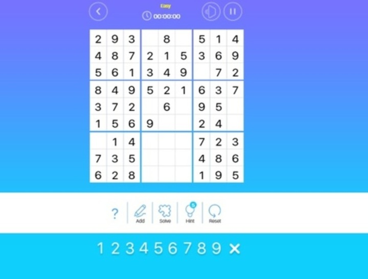 Gioco Maestro Sudoku  in linea