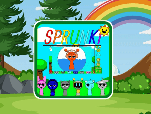 Gioco Libri da colorare di Sprunki  in linea