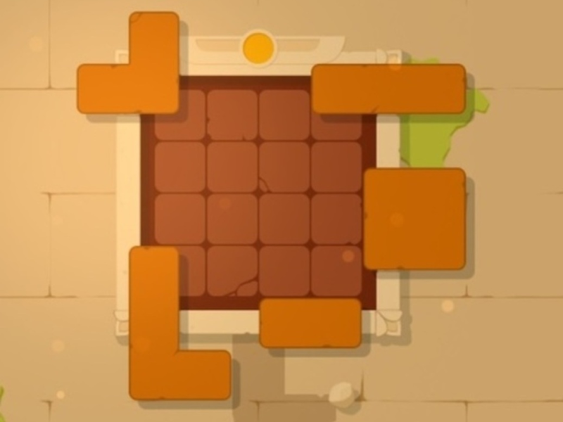 Gioco Il puzzle blocca l'antico  in linea