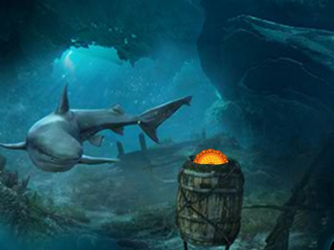 Gioco Saltare il salvataggio dei delfini  in linea