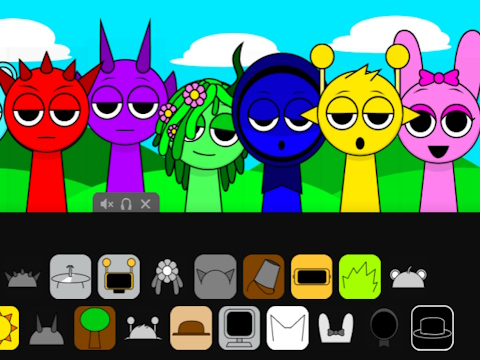 Gioco Sprunki Monster Hunt  in linea