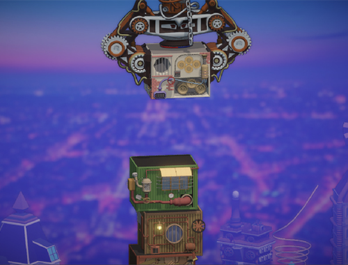 Gioco Builder Tower Steampunk  in linea