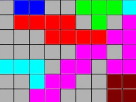 Gioco Forme che cadono  in linea