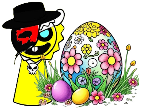 Gioco Sprunki Pasqua Coloring  in linea