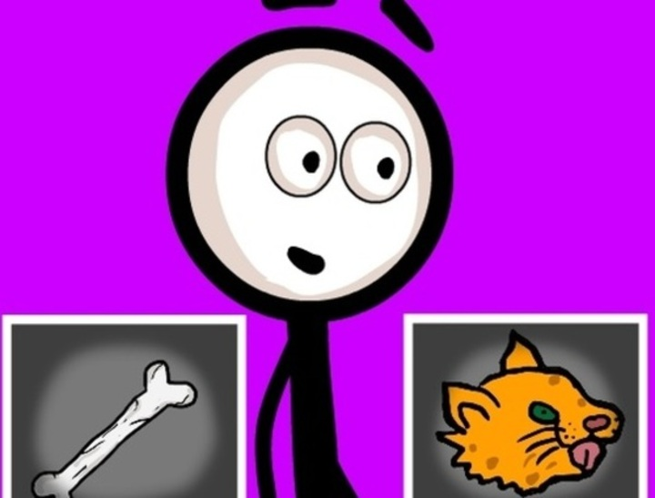 Gioco Stickman che sceglie le azioni  in linea