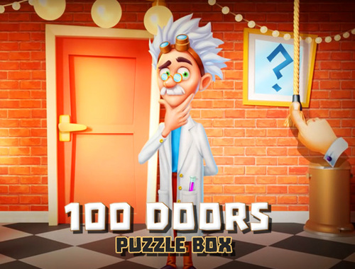 Gioco 100 porte puzzle box  in linea