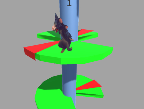 Gioco Ratomilton Helix Jump  in linea
